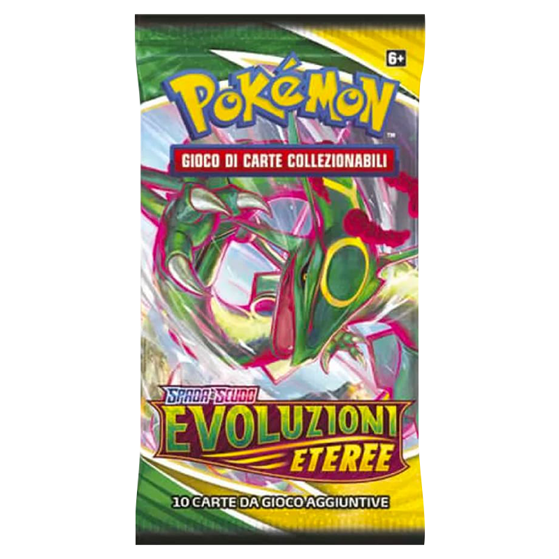 Pacchetti Pokémon TCG espansione Evoluzioni Eteree in italiano.