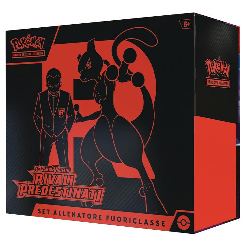 Prodotti sealed italiani: Pokémon TCG Rivali Predestinati Set Allenatore Fuoriclasse sealed