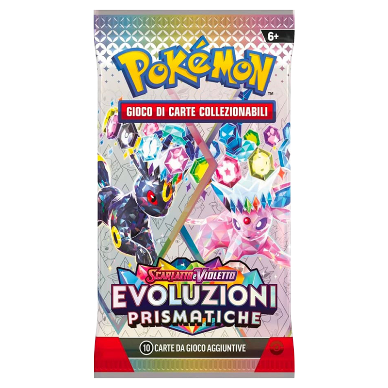 Pacchetti italiani Pokémon TCG espansione Evoluzioni Prismatiche