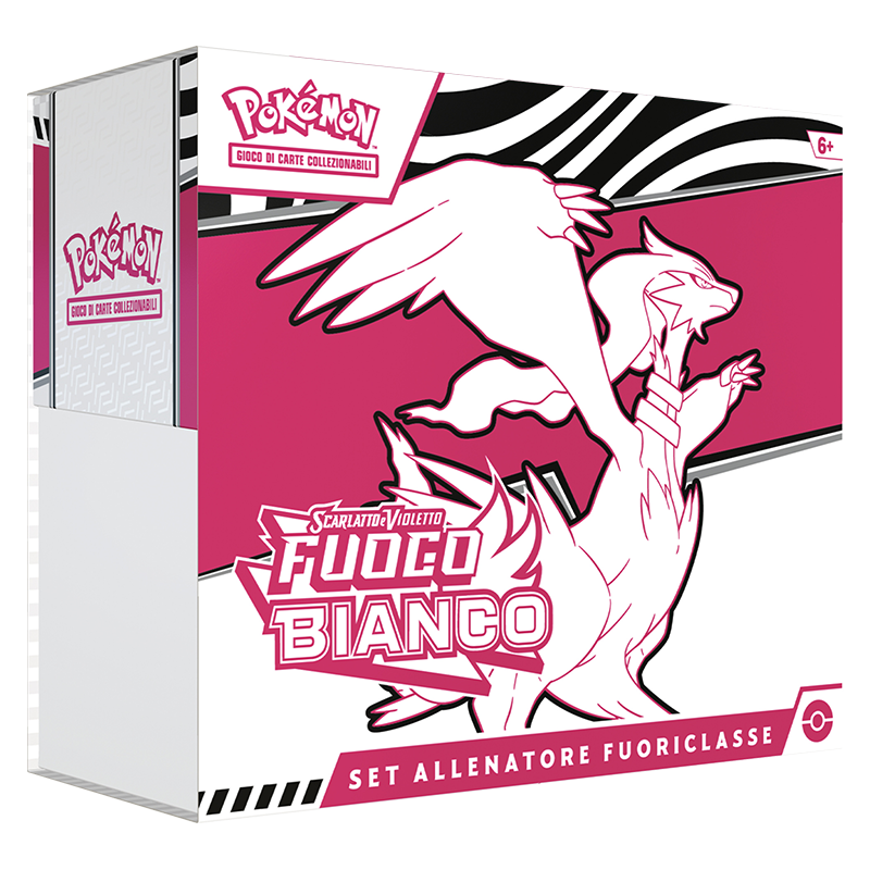 Set Allenatore Fuoriclasse Pokémon Fuoco Bianco italiano