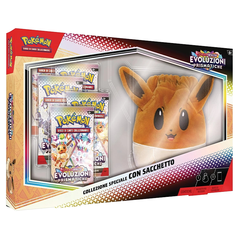Prodotti sealed italiani: Pokémon Collezione con Sacchetto Evoluzioni Prismatiche