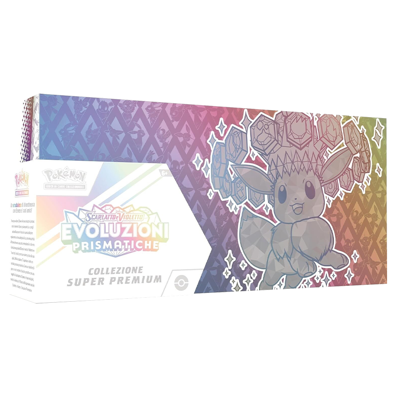 Prodotti sealed italiani: Collezione Super Premium Pokémon Evoluzioni Prismatiche
