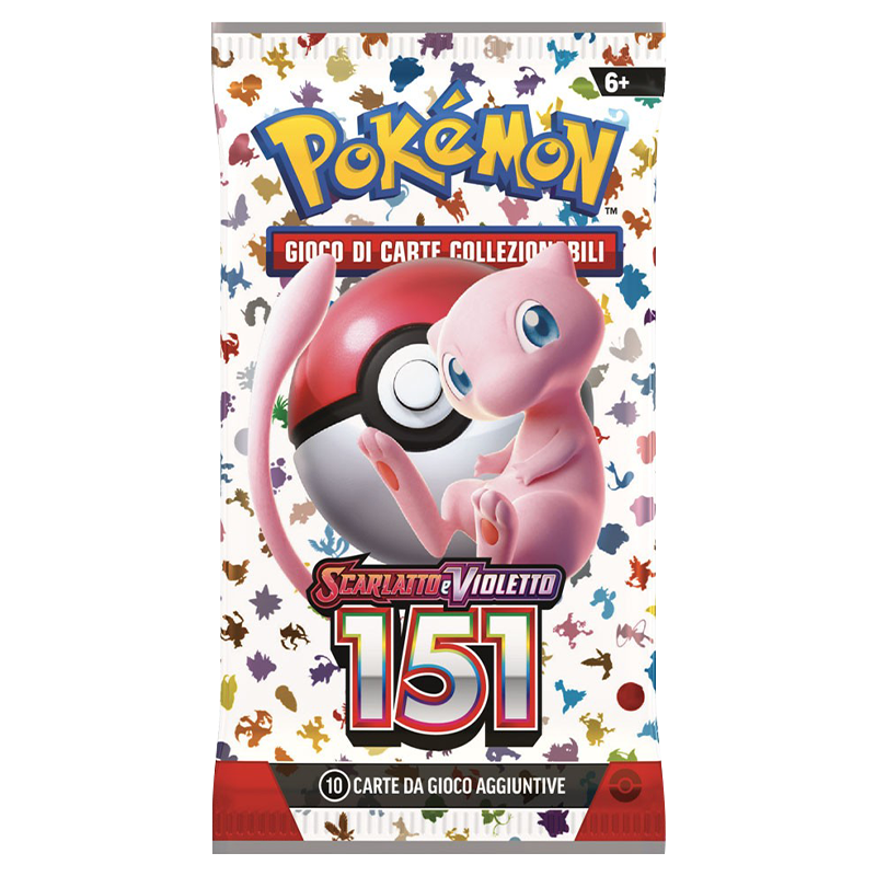 Pacchetti italiani Pokémon TCG espansione 151