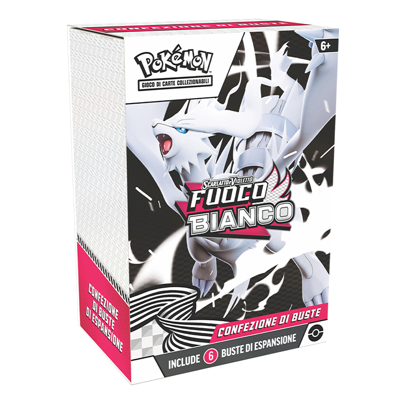 Bundle 6 buste Pokémon Fuoco Bianco in italiano
