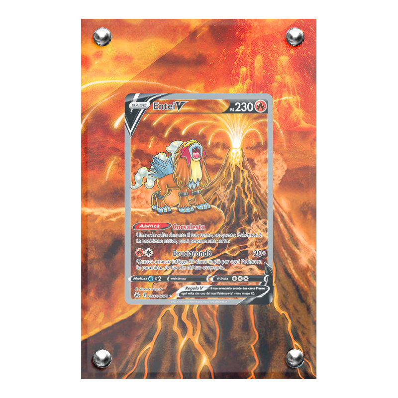 Extended artwork Entei V GG36 Zenit Regale in case acrilico