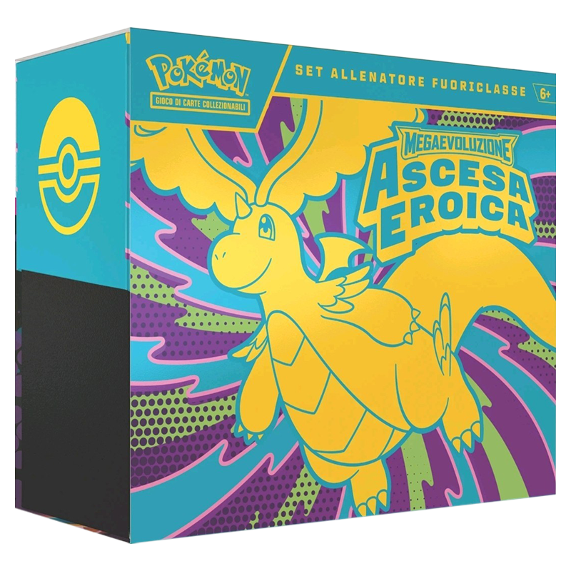 Prodotti sealed italiani: Set Allenatore Fuoriclasse Pokémon Ascesa Eroica italiano