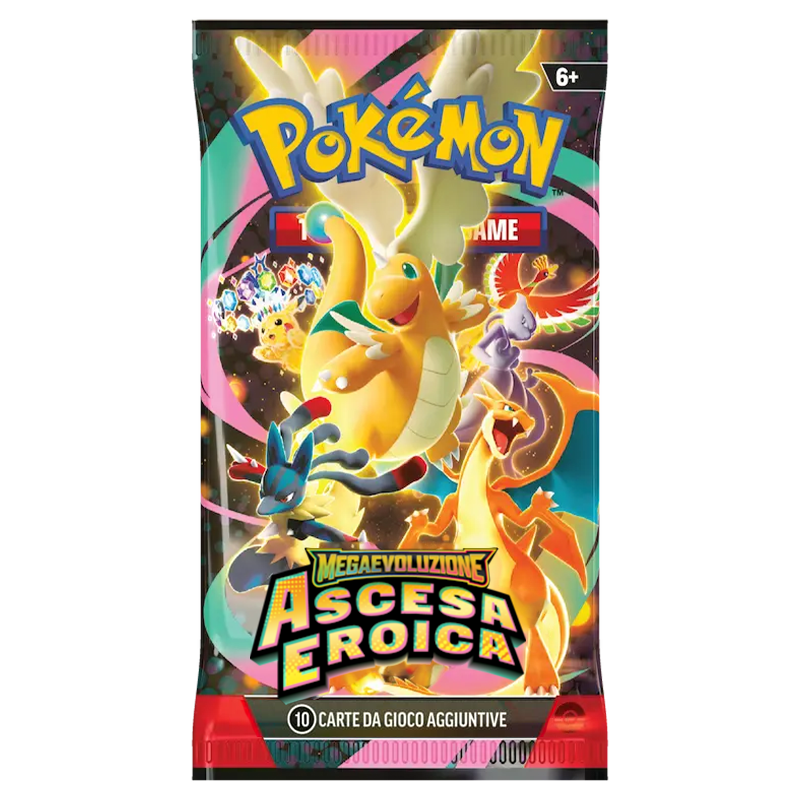 Pacchetti italiani Pokémon TCG espansione Ascesa Eroica