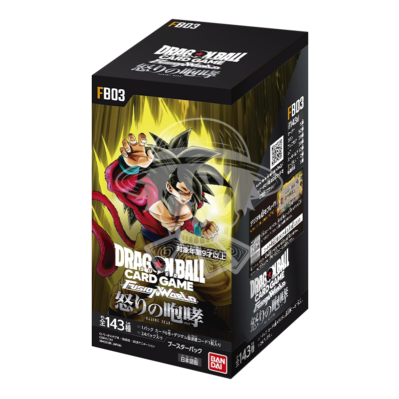 Booster Box Dragon Ball TCG FB03 giapponese con 24 buste sealed