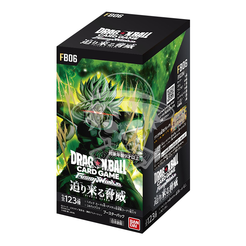 Booster Box Dragon Ball TCG FB06 giapponese con 24 buste sealed