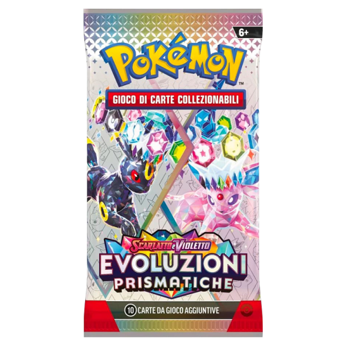 Pacchetti italiani Pokémon TCG espansione Evoluzioni Prismatiche