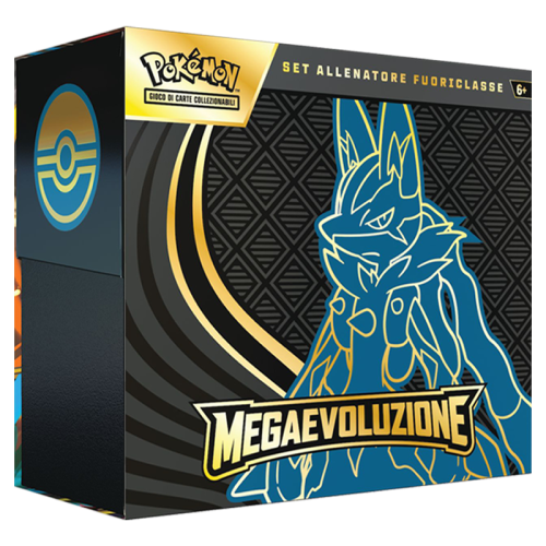 Prodotti sealed italiani: Set Allenatore Fuoriclasse Pokémon Megaevoluzione Lucario