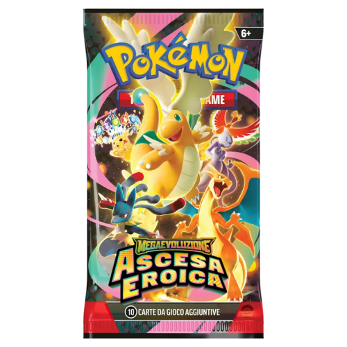 Pacchetti italiani Pokémon TCG espansione Ascesa Eroica