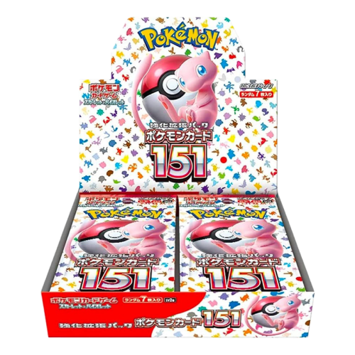 Booster Box Pokémon giapponese 151 sealed