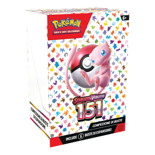 Bundle Pokémon TCG 6 bustine espansione 151