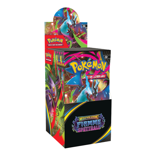 Box display Pokémon Fiamme Spettrali da 18 buste