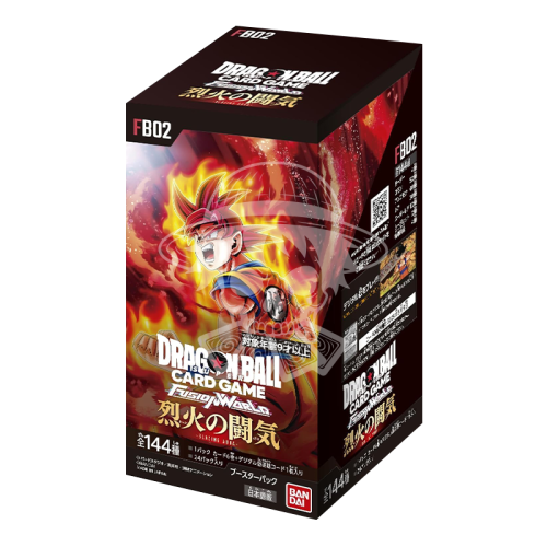 Booster Box Dragon Ball TCG FB02 giapponese sealed da 24 buste