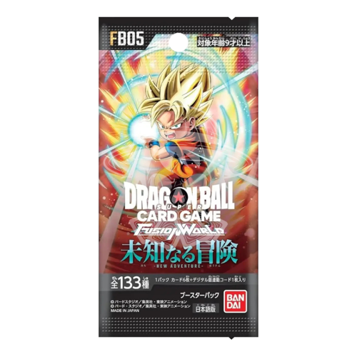 Pacchetto singolo Dragon Ball TCG FB05 giapponese sealed